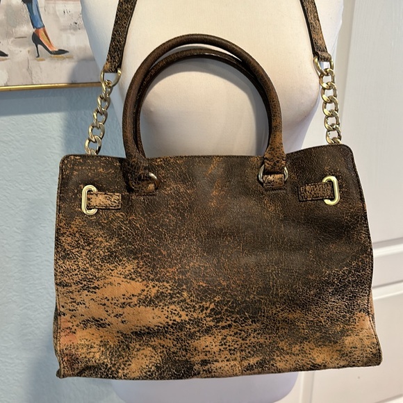Michael Kors Distressed Hamilton Tote - Picture 4 of 11